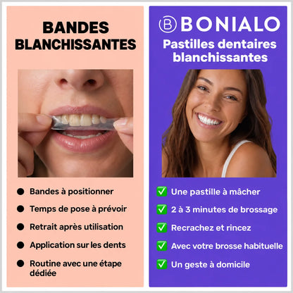 Pastilles dentaires blanchissantes
