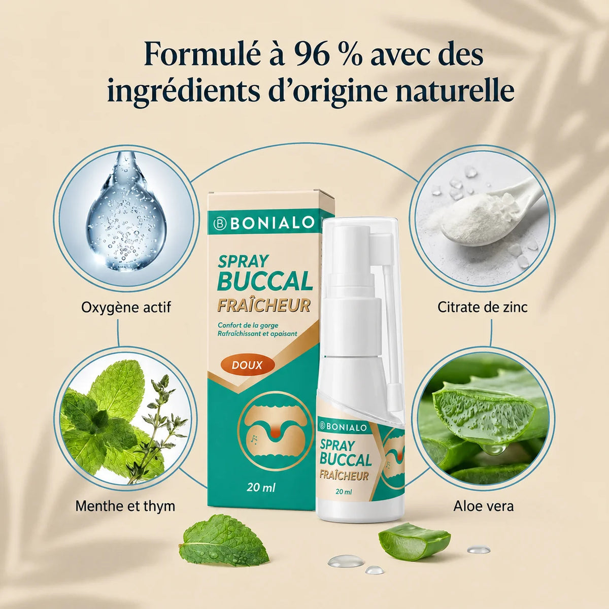 Spray Anti-Caséum pour Amygdales – Haleine Fraîche