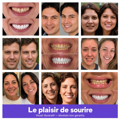 Pastilles dentaires blanchissantes