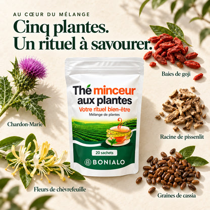 Thé minceur aux plantes